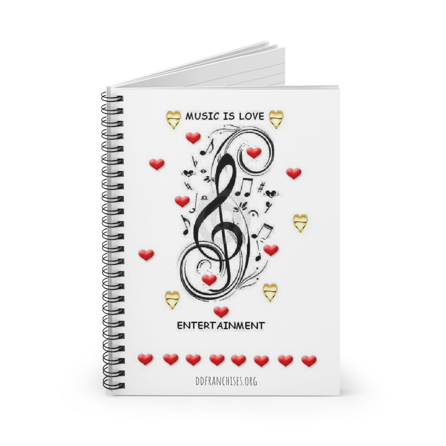 Spiral Notebook - Ruled Line