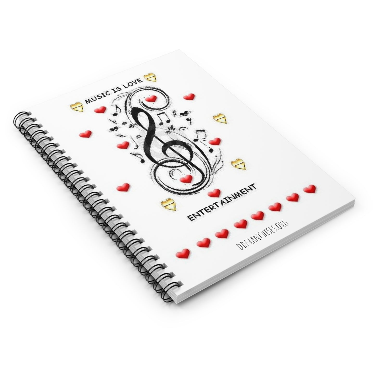 Spiral Notebook - Ruled Line